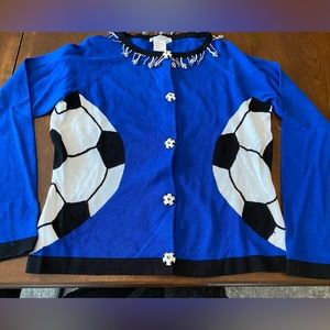 Soccer Cardigan